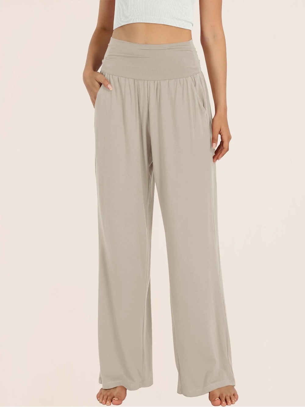XL Ododos Wide Leg Lounge Pants